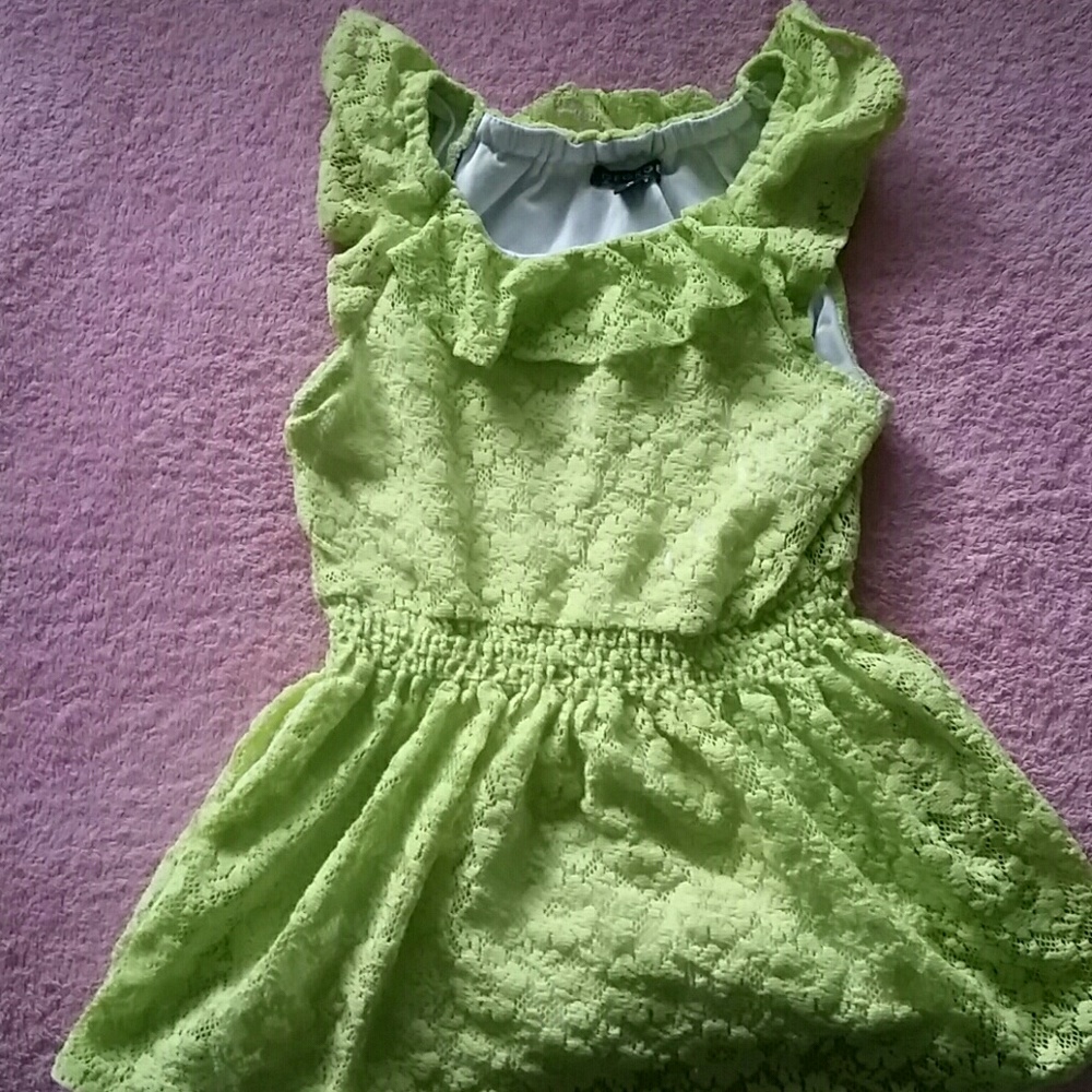 Green dress